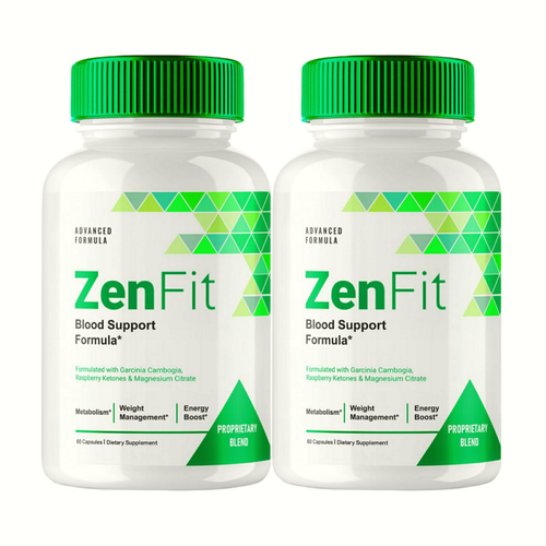 2-Pack ZenFit Blood Support for Energy and Weight Management - 120 Capsules - Picture 6 of 6