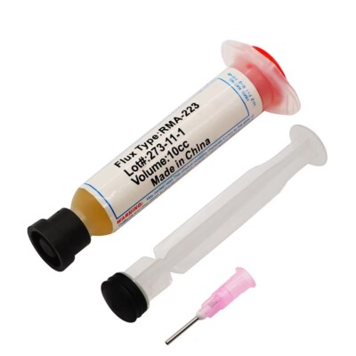RMA-223 Lötpaste Lötfett Flussmittel Flux SMD BGA Solder Grease Reflow 10ml