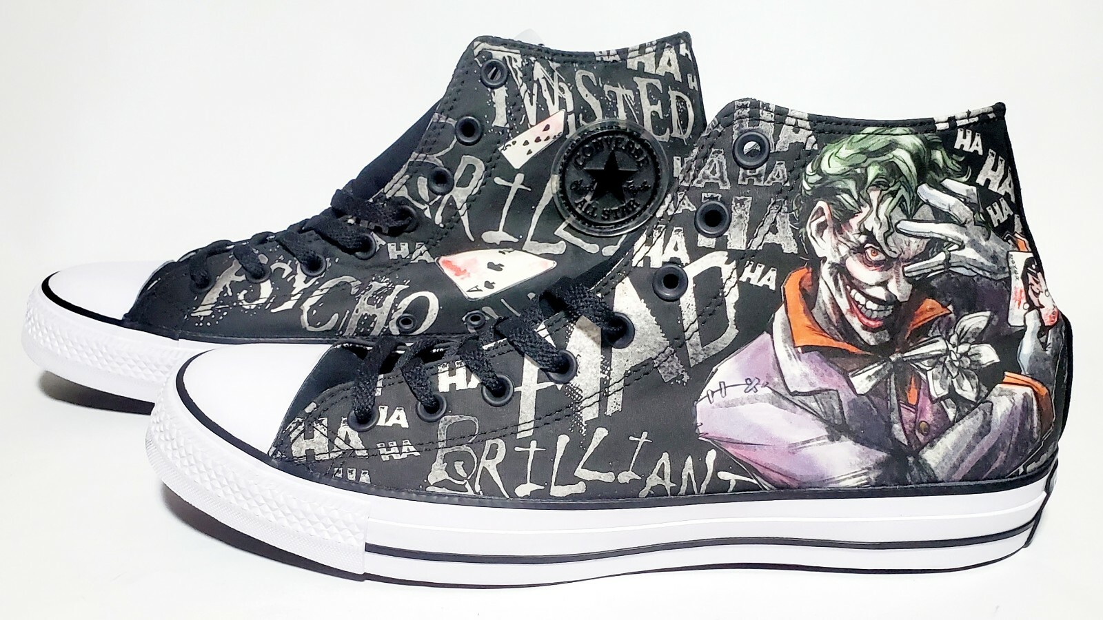 joker chuck taylors