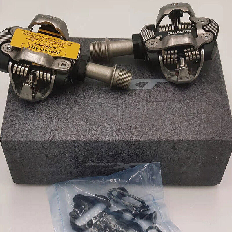 Shimano Deore XT PDM8100 SPD offroad Bike Clipless Pedals & Cleats