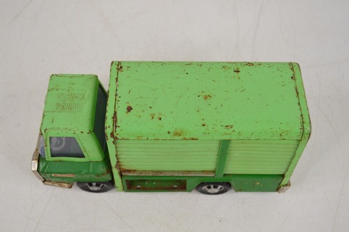 Buddy L Canada Dry Delivery Truck Van Pressed Steel Green 1970s - Picture 5 of 6