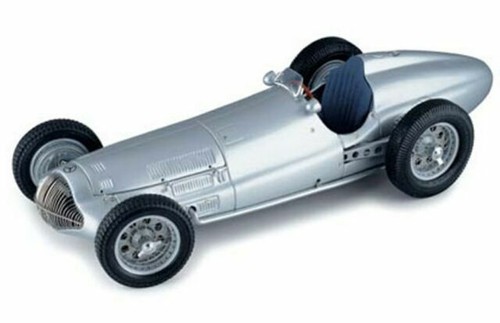 RARE MERCEDES W196 MONOPOSTO F1 1954-1955 SILVER 1:18 CMC (OEM