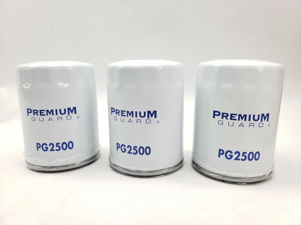 LOTE DE 3 filtros de aceite de protección premium Chevy Silverado PG2500 reemplaza marco PH10575 Foto 2 de 3