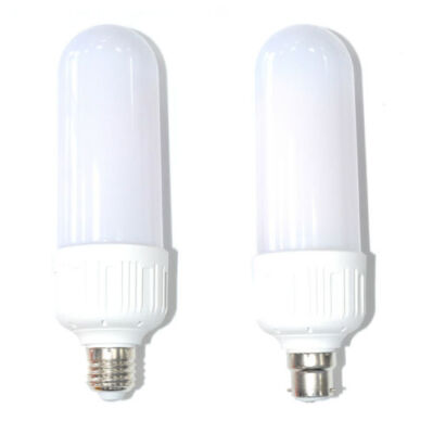 LED FLAMMENBIRNE E27 UND B22 MIT FLACKERNDEM FIREFFEKT WARMWEISS DEKOR LAMPE