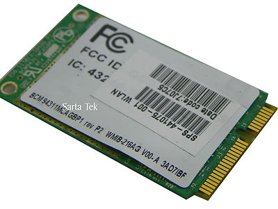 Broadcom BCM94311MCAGBP1 802.11b/g PCI-E Wireless Card Original HP 441075-001