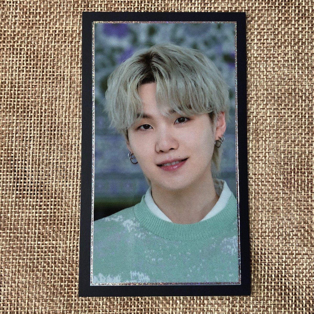 BTS SUGA [PTD PERMISSION TO DANCE ON STAGE] Official Message Card