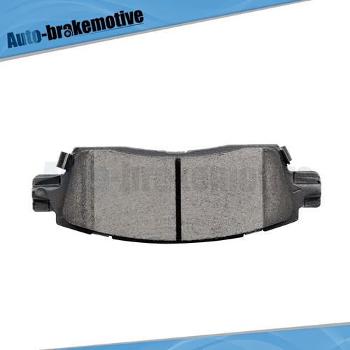 4PCS REAR CERAMIC SLOTTED BRAKE PAD SET FOR CHEVY GMC SAAB OLDSMOBILE CADILLAC - Picture 10 of 12