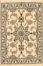 Orientteppich Echter Handgeknüpfter Perserteppich 641 (90 x 60)cm NEU 