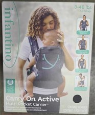 Infantino Carry On Active Baby Carrier - Gray