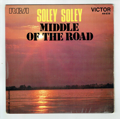 MIDDLE OF THE ROAD Vinyl 45T 7'' SOLEY SOLEY - TO REMIND ME - EURODISC 49828