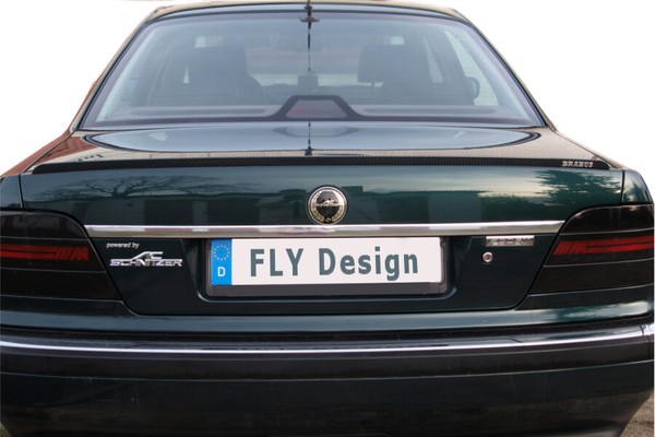 Heckspoiler Passend FüR Mercedes Benz CLK W209 Carbon Abrisskante Lippe Heck Tai-image