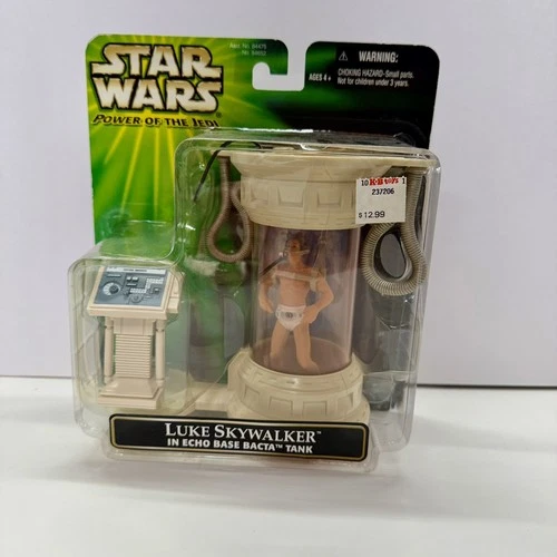 Vintage Star Wars Luke Skywalker In Echo Base Bacta Tank 2001  POTJedi Hasbro