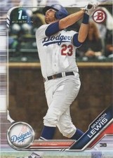 2019 Bowman Draft Paper Prospects #BD-40 Brandon Lewis 1st Los Angeles Dodgers