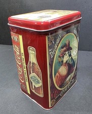 Vintage 1985 COCA COLA étain dame victorienne "Les palmiers" - BEAU état !