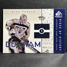 2002-03 SP Game Used Piece of History /225 Mike Dunham #PH-DU