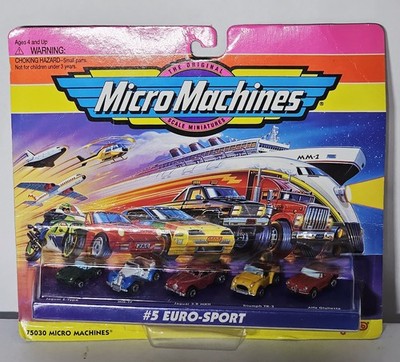 ***Original Galoob Micro Machines (75030) #5 Euro Sport (1995)