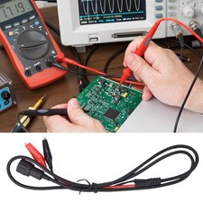 1X 10X Attenuation Oscilloscope Probe Oscilloscope Parts BNC Head to Clip EU