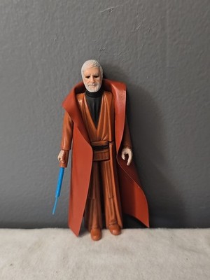 Vintage Star Wars 1977 Obi-Wan Kenobi + Full Lightsaber Kenner 