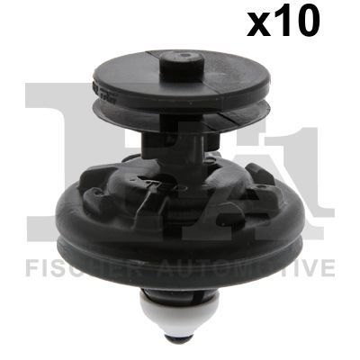 1 X Clip, Zier-/Schutzleiste Fischer 11-40023.10 FüR VW Polo Touran-image