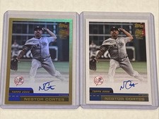 2024 Topps Archives Fan Favorites Nestor Cortes GOLD #d 14/50 Auto & Base Auto
