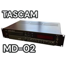TASCAM MD-02 Mini Disc Player Recorder Deck 100V 10W Works Tested Japan JN02 6.0