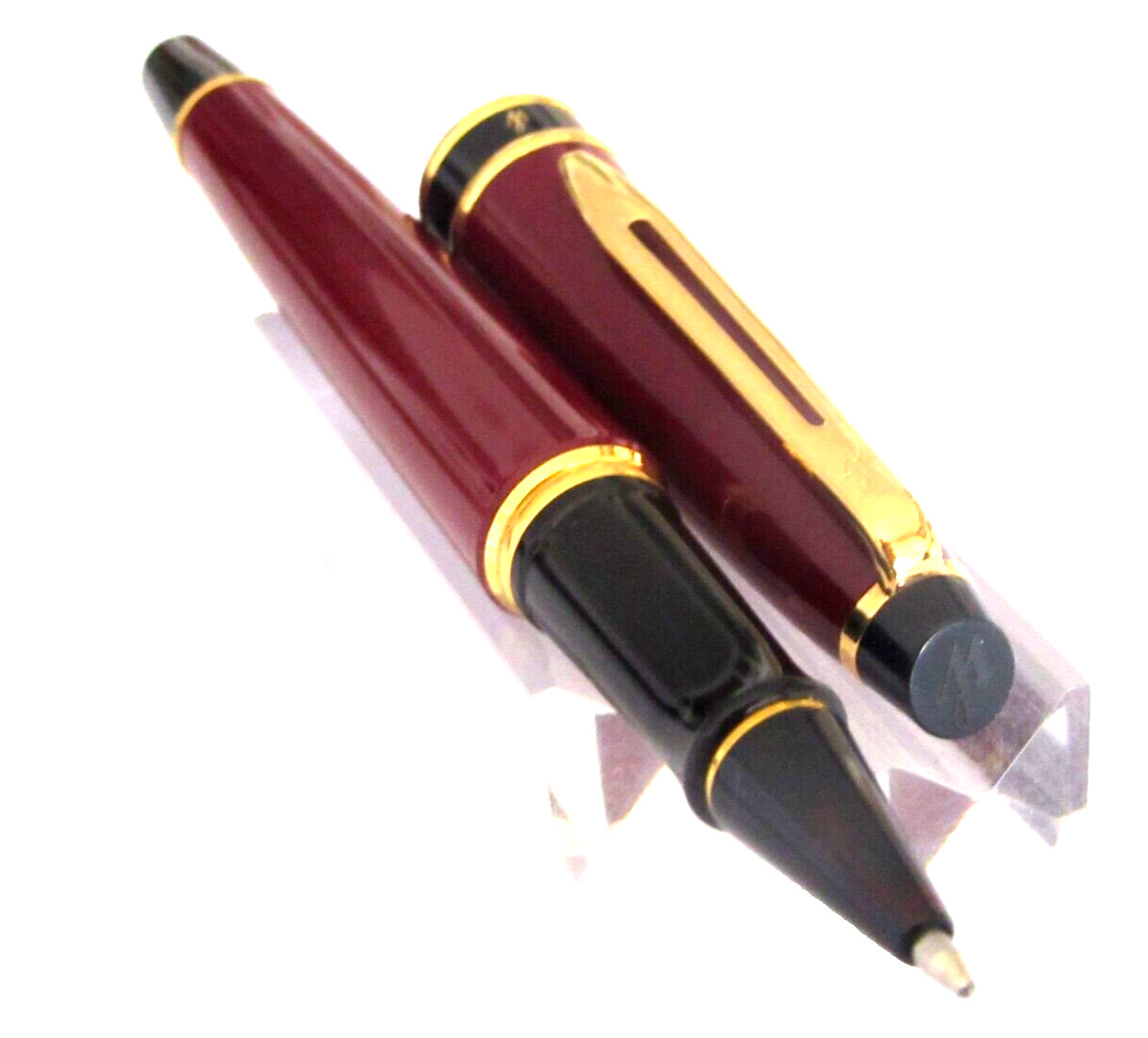 Stylo roller Waterman Expert collection vintage encre noire pour écriture fine