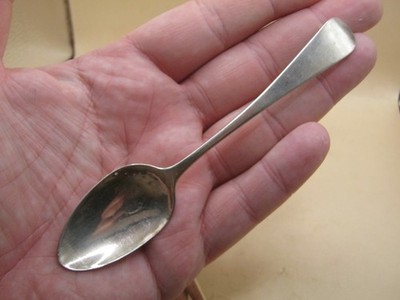 Antiker georgischer Sterling Silber Löffel - London 1827