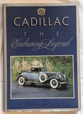 CADILLAC THE ENDURING LEGEND HARD COVER Coffee table BOOK  1989 Nicky Wright