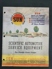 1948 vintage SUN ELECTRIC CORP chicago IL CATALOG automotive test equipment