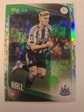 2025-26 Topps - Lewis Hall #68 Green Easter Eintracht Frankfurt