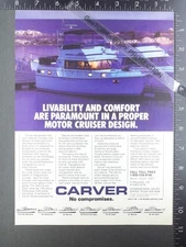 1982 ADVERTISEMENT for Carver, 36 Aft Cabin shown? motor yacht boat