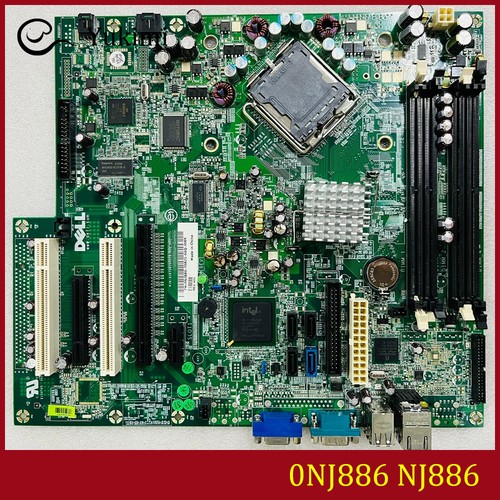 0NJ886 FOR DELL PowerEdge SC430 Intel NJ886 Motherboard Test OK