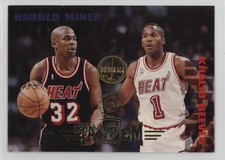 1994 Stadium Club Back Court Tandem Members Only Harold Miner Khalid Reeves 0q3