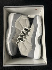 Jordan Air Jordan 11 Retro GS Gray/White 7Y Mid Top 378038-005