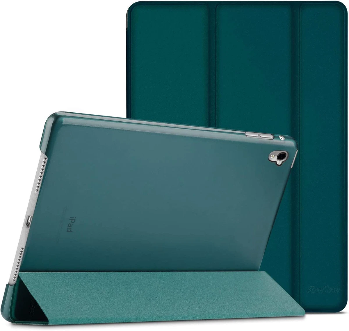 Alston Craig Custodia In Pelle Vintage Per IPad Pro 9.7 / IPad Air 2 - Marrone, Con Supporto Multi-angolo E Tasca