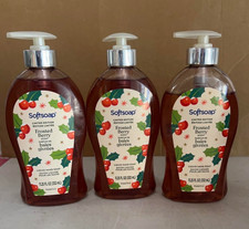 3x Softsoap Frosted Berry Scent Liquid Hand Soaps 11.25oz per Bottle