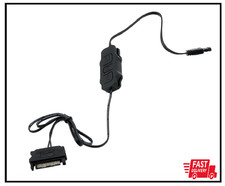 ARGB PC Fans Controller Kit, 5V 3Pin Mini ARGB Splitter, SATA Power RGB Black