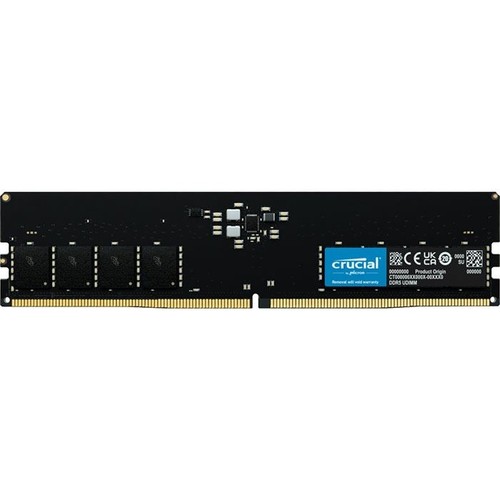 Crucial 32 GB (1 x 32 GB) DDR5 5600 MHz CL46 UDIMM ECC Green Memory (CT32G56C46U