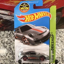 Hot Wheels Porsche 911 GT3 RS 2015 Nightburnerz Gray 1:64 Diecast Unopened
