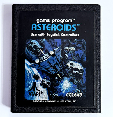 ASTEROIDS *ATARI 2600 + 7800* NUR KARTON *TOP ZUSTAND*
