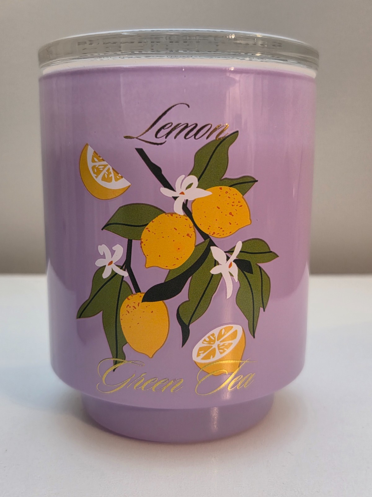 NUEVO Vela de soja vegana Purity Lab SERIE REFRESCANTE DE VERANO-Té verde limón