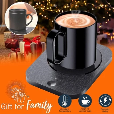 Coffee Mug Warmer Electric Cup Warmer Smart Tea Milk Beverage Heating Coaster UK