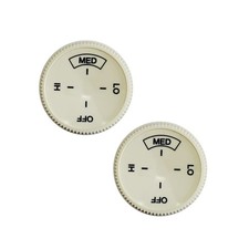 2PCS Baseboard Heater Thermostat Temperature Control Dial Knob Replacement Base
