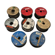 Lot Of 8 Partial Rolls Aluminum MIG Welder Welding Wire 5356 4043 .030 .035