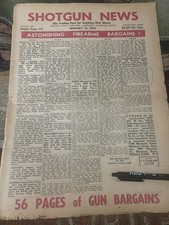 Vintage SHOTGUN NEWS Newspaper January 15, 1965 Vintage SHOTGUN NEWS Newspaper January 15, 1965
