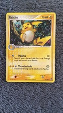Pokemon Raichu Rare Card 12/108 Unlimited Power Keepers Series