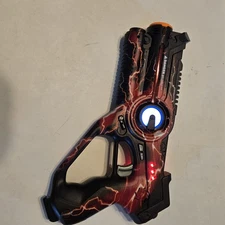 Best Choice Products Replacement Laser Tag Blaster Red Tested Works Pre-owned 