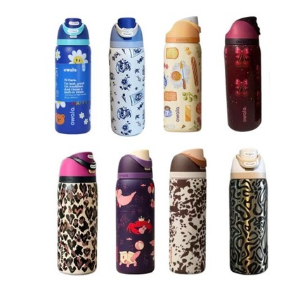 Owala 24Oz FreeSip Bottle Fashion Portable Cup Available in Multiple Options
