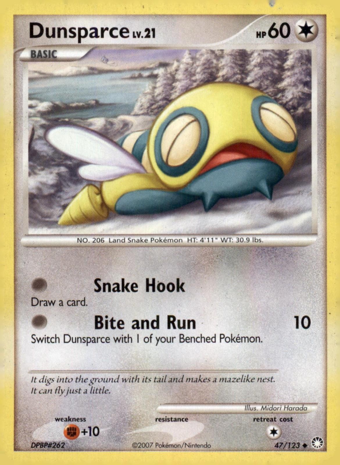 DUNSPARCE 47/123 MYSTERIOUS TREASURES MP