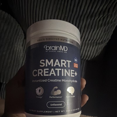 brainMD Smart Creatine+ Creatine Monohydrate Unflavored 10.89 oz